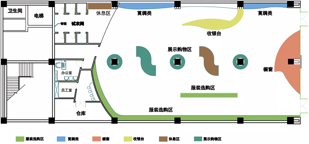 天意服装店装修设计案例